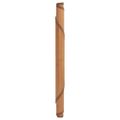vidaXL Okrúhly koberec prírodný 60 cm bambus