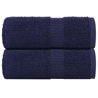 vidaXL Utierky na umývanie FROGN 2 ks námornícko modré 30x30 cm 360 g/m²