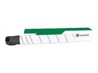 Vysoká výťažnosť - azúrová - originálna - kazeta s farbivom - pre Lexmark CS923DE, CX921DE, CX922DE, CX923DTE, CX923DXE, CX924DTE, CX924DXE