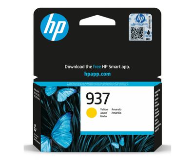 HP 937 ink. náplň žltá, 4S6W4NE