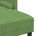 vidaXL Sada pohoviek 2 ks Svetlo zelená Polyester