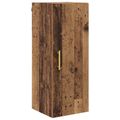 vidaXL Highboard 2 ks Staré drevo 34,5 x 34 x 180 cm Kompozitné drevo