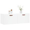 vidaXL Nástenná skrinka biela 100x36,5x35 cm kompozitné drevo