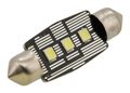 Žiarovka 3 LED SMD 12V suf.11X38 SV8.5 NEW-CAN-BUS biela 2ks