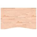 vidaXL Stolová doska 100x(55-60)x2,5 cm masívny buk