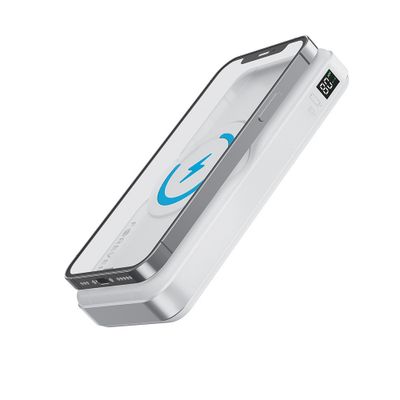 Forever MATB-300 bezdrôtová powerbanka 10000 mAh 3v1, biela (GSM184922)