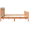 vidaXL Rám postele 2 pcs Včelí hnedý 205,5 x 185,5 x 100 cm