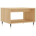 vidaXL Konferenčný stolík dub sonoma 60x50x40 cm kompozitné drevo