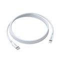 BWOO kábel USB-C - Lightning 2m 27W ABS + TPE biely