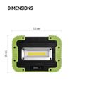 Nabíjacie pracovné COB LED reflektor EMOS P4534, 600 lm, 3000 mAh