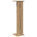 vidaXL Stojan na rastliny 2 ks Dub artisan 25 x 25,5 x 100,5 cm