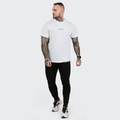 Tričko FIT White - GymBeam, veľkosť S