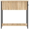 vidaXL Nočný stolík dub sonoma 30x60x60 cm kompozitné drevo
