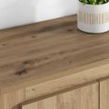 vidaXL Highboard 3 ks Remeselný dub 132 x 35,5 x 103,5 cm