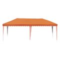 vidaXL Prístrešok na párty 575 x 290 x 245 cm Oranžová