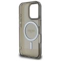 Guess HC MagSafe IML Glitter Circle case for iPhone 16 Pro Max 6,9" black