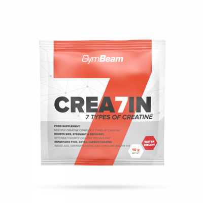 Kreatín Crea7in - GymBeam, citrón limetka, 10 g