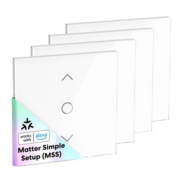 MEROSS MRS100MA(EU) Inteligentný Wi-Fi (Matter) vypínač na rolety (balenie po 4 ks)