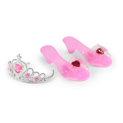 Sada princezná s črievičkami ružová