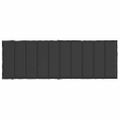 vidaXL Podložka na ležadlo, čierna 186x58x4 cm, oxfordská látka