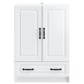vidaXL Servírovacia skriňa Biela 66 x 34,5 x 92 cm Kompozitné drevo