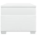 vidaXL Boxspring posteľ s matracom biela 90x190 cm umelá koža