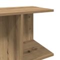 vidaXL Nočné stolíky 2 ks dub artisan 46,5x29x61 cm kompozitné drevo