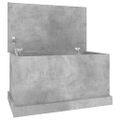 vidaXL Úložný box betónovo-sivý 70x40x38 cm spracované drevo