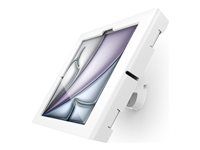 White - Montážna sada (kryt) - odkrytá predná/zadná kamera a senzory - pre tablet - náklon - uzamykateľný - biela - montáž na stenu - pre Apple 11-inch iPad Air (M2, M3)