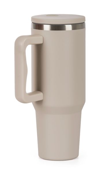 Termohrnček G21 FlowCup 1200 ml – pieskovo béžový