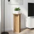 vidaXL Stojan na rastliny 2 ks Dub artisan 40 x 40 x 80 cm