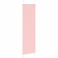 vidaXL Plisovaná roleta ružová 65x200 cm šírka látky 64,4 cm polyester