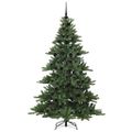 vidaXL Umelý Sklápací Vianočný Stromček Zelená 180 cm PVC a oceľ