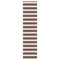 vidaXL Zebra roleta hnedá 60x230 cm šírka látky 55,9 cm polyester