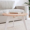 vidaXL Stolová doska Ø60x1,5 cm okrúhla masívny buk