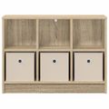 vidaXL Servírovacia skriňa Sonoma dub 73,5 x 22,5 x 53,5 cm