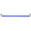 vidaXL Akváriová lampa LED 100-110 cm, hliník, IP67