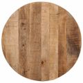 vidaXL Bistro stolík Ø60x76 cm surové mangovníkové drevo