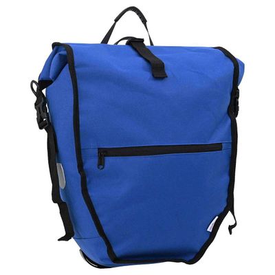 vidaXL Cyklistická taška Modrá 32,5 x 17 x 57 cm Polyester
