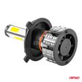 LED žiarovky hlavného svietenia COB 4Side H4 AMiO