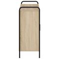 vidaXL Servírovacia skriňa Dub sonoma 97 x 33 x 81 cm Kompozitné drevo