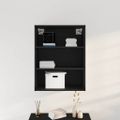 vidaXL Závesná nástenná skriňa Čierny dub 69,5 x 32,5 x 90 cm