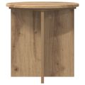 vidaXL Stojan na rastliny 2 ks Dub artisan 40 x 40 x 40 cm