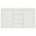 vidaXL Servírovacia skriňa Biela 120 x 36 x 69 cm Kompozitné drevo