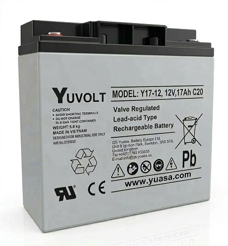 Yuasa YUVOLT Y17-12FR M5 VdS (12V, 17Ah)