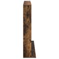 vidaXL CD Skrinka 2 ks Dymový dub 65 x 23,5 x 97,5 cm Kompozitné drevo