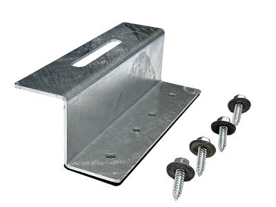 Držiak na plechovú krytinu k /L170 x W50 x H80/ žiarovo pozinkovaný
