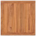 vidaXL Stôl Batavia 85x85x75 cm tíkový masív