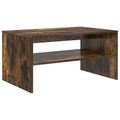 vidaXL Konferenčný stolík Dymová dub 80 x 50 x 40 cm Kompozitné drevo