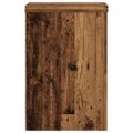 vidaXL Stojany na rastliny 2 ks staré drevo 25x25x35 cm kompoz. drevo